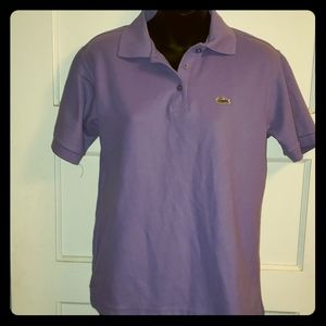 Lacoste Lavender polo blouse